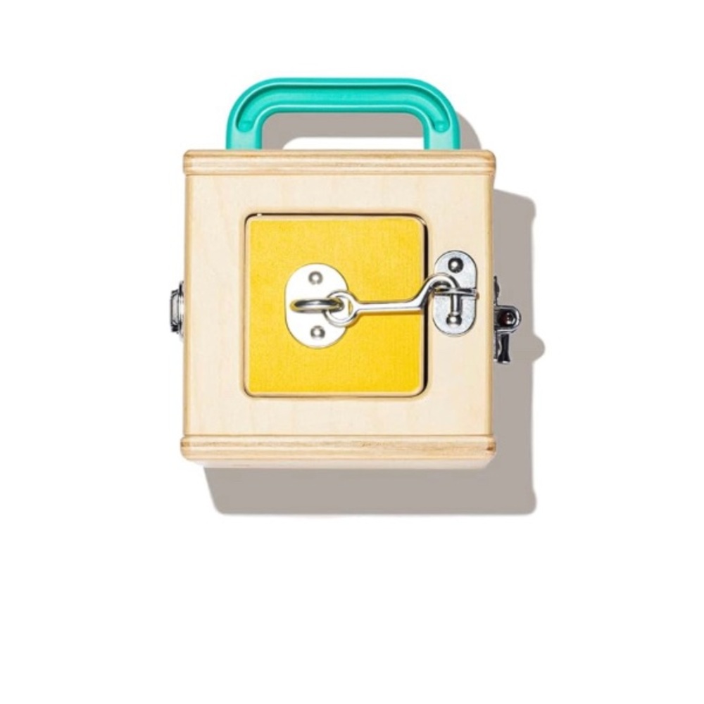 Lovevery Lockbox • Montessori Wooden Lock & Latch Toy • The Investigator